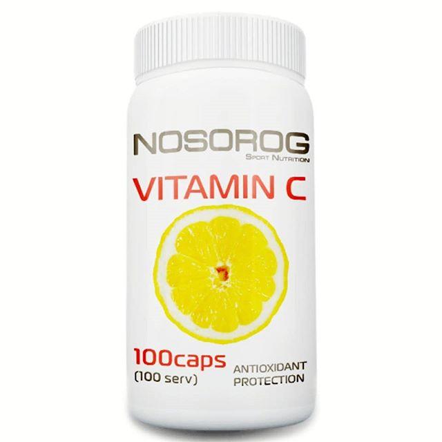 Аскорбінова кислота Nosorog Nutrition Vitamin C 100 капс