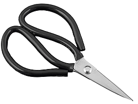 Ножиці чобітні 205мм Чорна ручка