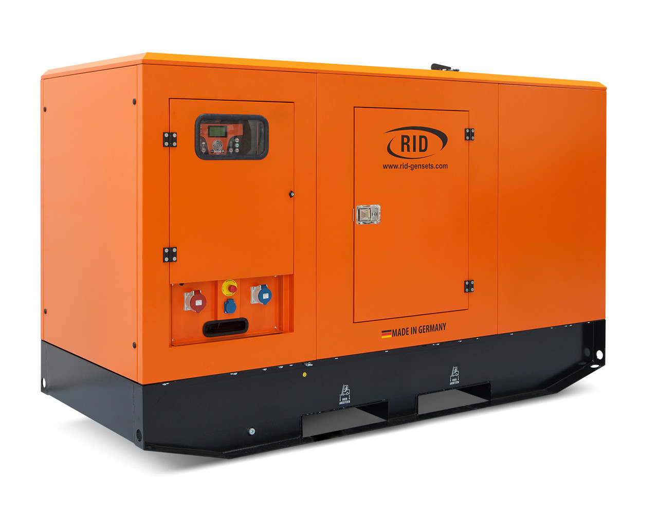Трьохфазний дизельний генератор RID 100 S-SERIES S (80 кВт) в капоті + зимовий пакет + автозапуск