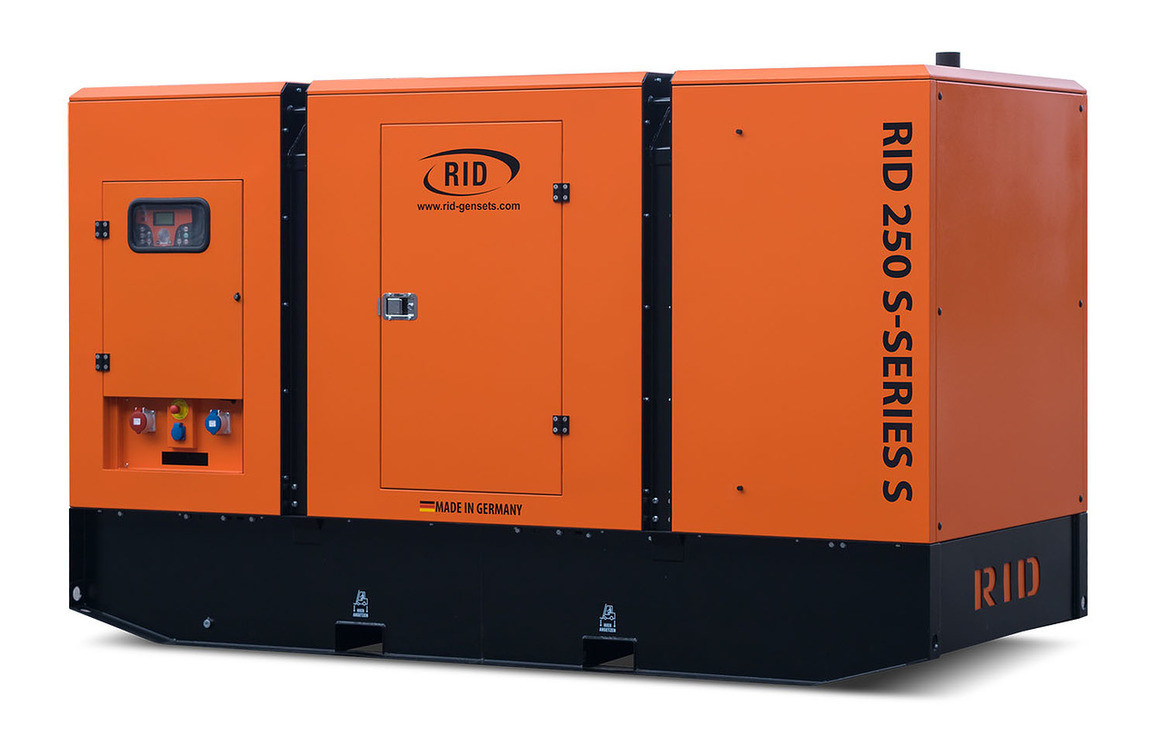Трьохфазний дизельний генератор RID 250 S-SERIES S (200 кВт) в капоті + зимовий пакет + автозапуск