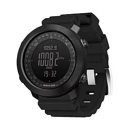 Тактичний чоловічий наручний годинник North Edge Apache 3 (Silicone)