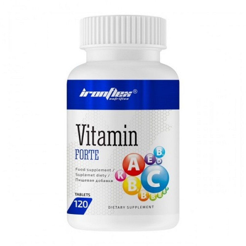 Вітамінно-мінеральний комплекс Ironflex Vitamin Forte 120 tabs