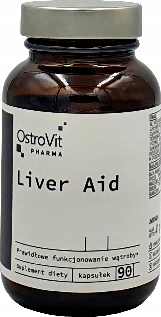 Підтримка роботи печінки Ostrovit Pharma Liver Aid 90 caps, фото 1