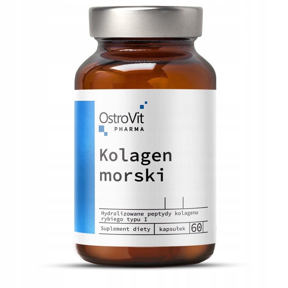 Морський колаген Ostrovit Pharma Kolagen morski 60 caps