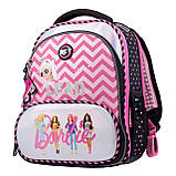 Рюкзак шкільний каркасний YES S-30 JUNO ULTRA Premium Barbie, фото 3