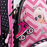 Рюкзак шкільний каркасний YES S-30 JUNO ULTRA Premium Barbie, фото 8