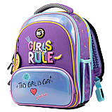 Рюкзак шкільний каркасний YES S-30 JUNO ULTRA Premium Girls style, фото 3