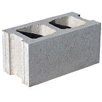 Стіновий бетонний блок ЩБ-190. розмір   390*190*190