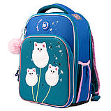 Рюкзак шкільний каркасний YES S-78 Dandelion Cats, фото 6