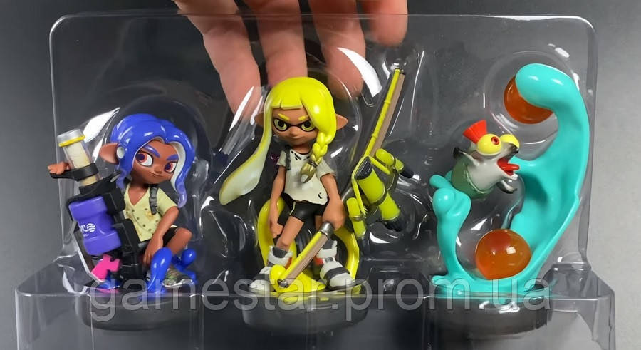 アミーボ amiibo set Amazon.co.jp: amiibo すりみ連合セット[フウカ／ウツホ