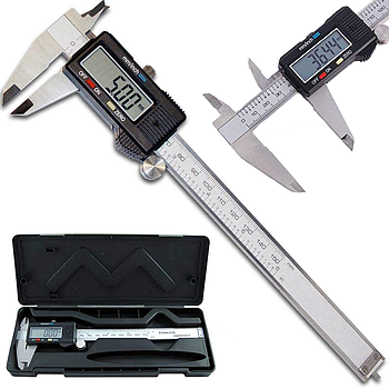 Електронний цифровий штангенциркуль 150мм / Мікрометр електронний з екраном