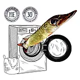 М'яка іграшка антистрес "Щука Тамара" 50см,подушка-антистрес,іграшка риба, фото 5