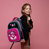 Рюкзак шкільний напівкаркасний YES S-91 Lovely Smile, фото 6