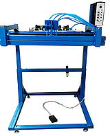 Пневматический запайщик пакетов, с откачкой воздуха, закачкой газа, длинна шва 800 мм