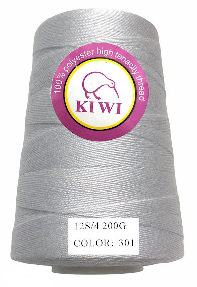 Нитки мішкозашивальні Kiwi 12S/4 (1000м)