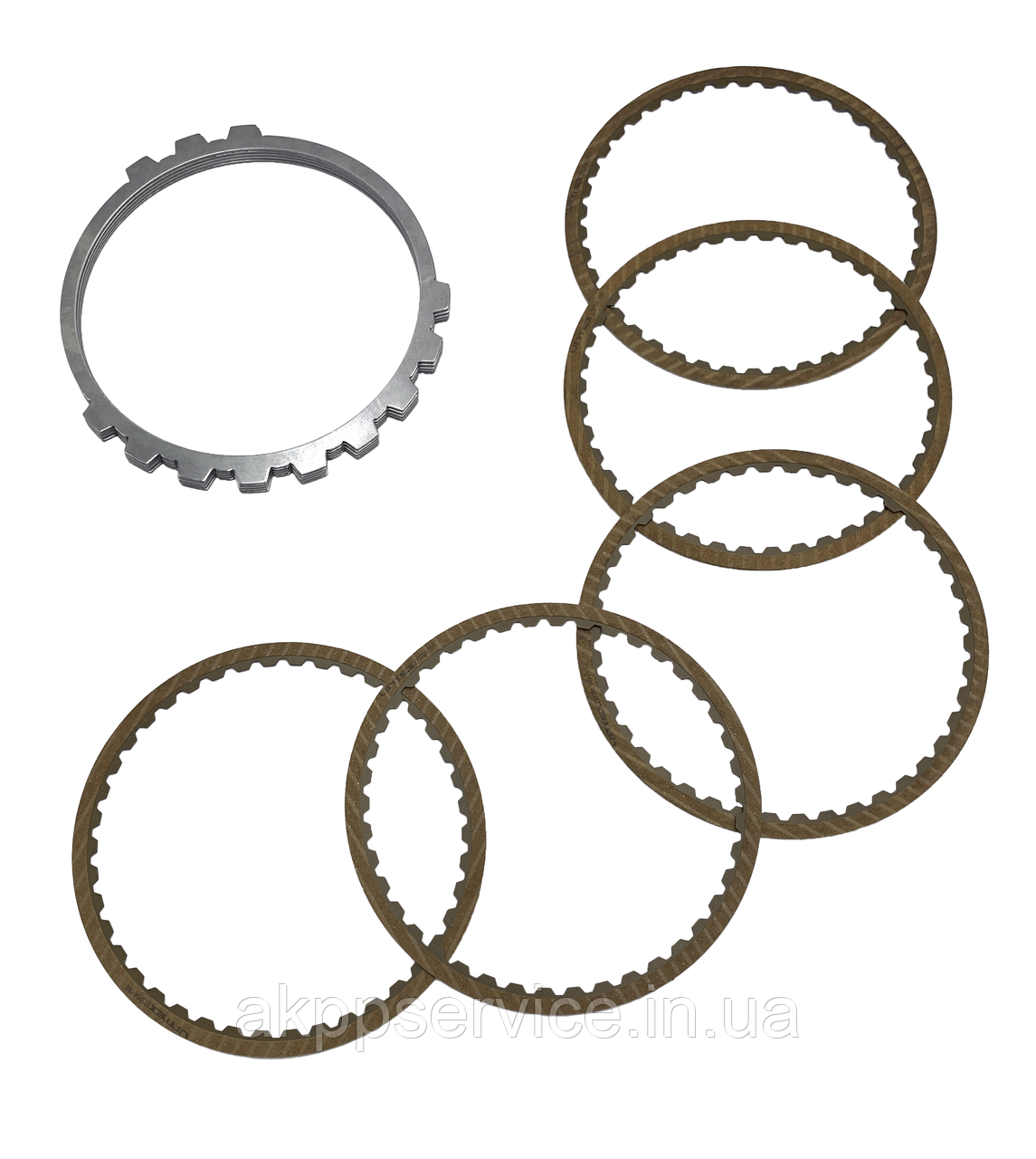 Комплект фрикційних і сталевих дисків пакету Low/Reverse АКПП 4F27E Mazda/Ford