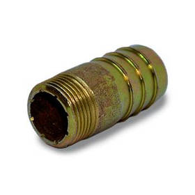 Штуцер 1 1/2" зовн -47мм, йорж-різьба, анодований