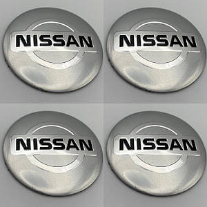 Наклейки для ковпачків із логотипом Nissan Ніссан 56 мм
