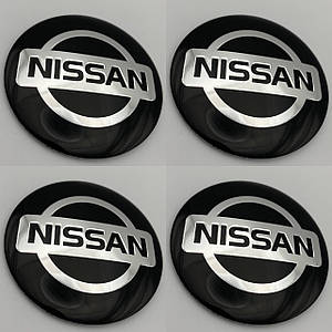 Наклейки для ковпачків із логотипом Nissan Ніссан 56 мм