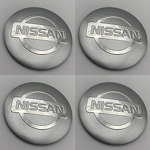 Наклейки для ковпачків із логотипом Nissan Ніссан 60 мм