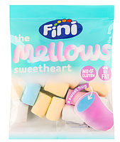 Маршмелоу цукерки "Fini різнокольорові", 80 грам, Маршмеллоу "Fini Mellows Sweetheart", фото 3