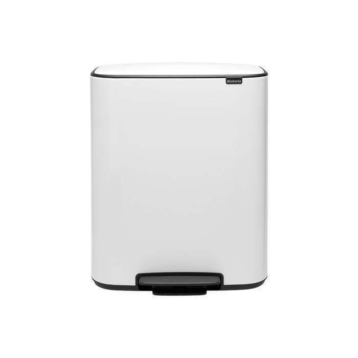 Бак для сміття Brabantia Bo Pedal Bin 60 л білий