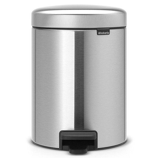 Бак для сміття Brabantia Pedal Bin NewIcon 5 л сірий