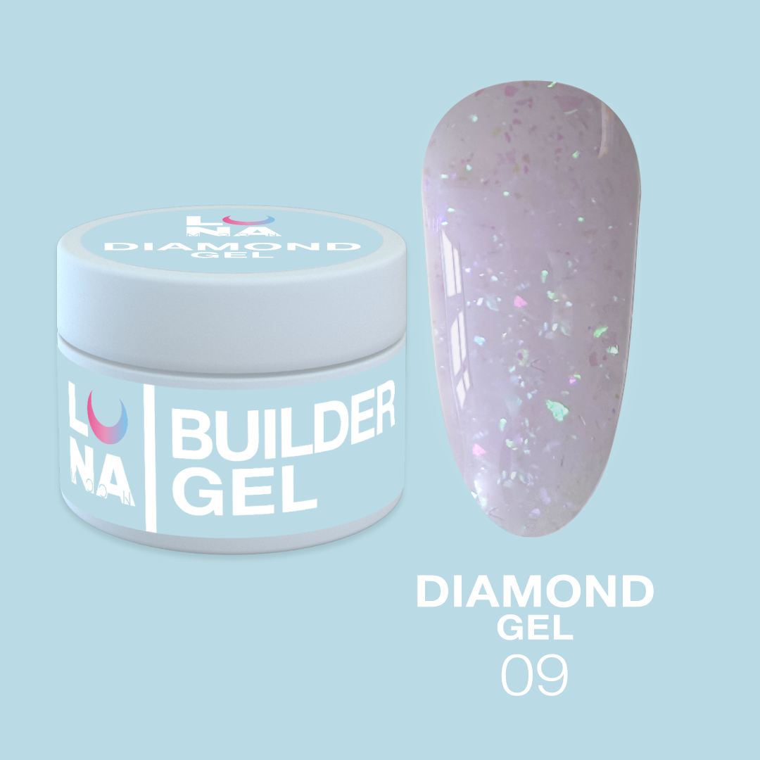 Luna Гель для нарощування Diamond Gel №9, объем 15 мл (ID#1858129298 ...