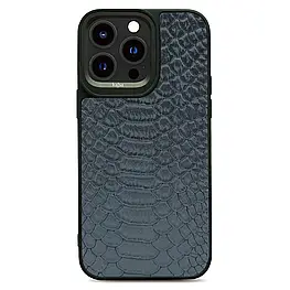 Glamorous Collection - Snake Pattern Back Case for iPhone 14 Pro Max