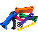 Гумові петлі-еспандери AIRM HEALTH для підтягування та тренувань 7 шт. (8119), фото 3