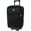 Комплект дорожніх валіз 3 штуки різного розміру Bonro Style колір чорно-зелений, фото 2