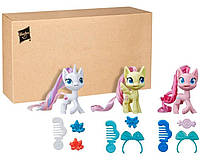 My Little Pony набор фигурок 3шт Пинки Пай, Флаттершай, Поушен Нова Pinkie Pie, Fluttershy, Potion Nova Hasbro