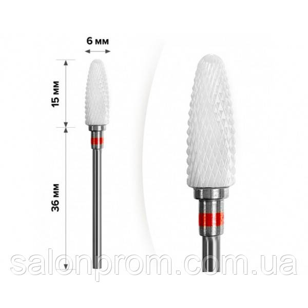 Фреза керамическая Mart - кукуруза 6*15, 1М-202, красная (ID#1860916939 ...