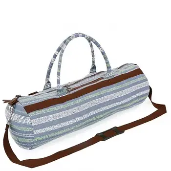 Сумка для йога коврика KINDFOLK Yoga bag SP-Sport FI-6969-6 сіро-синя