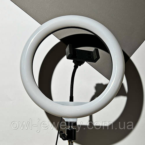 Купить Кольцевая светодиодная LED селфи-лампа 26 см с держателем для ...
