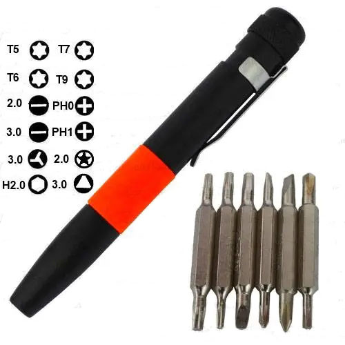 Набір, викрутка-ручка, 12бит (RT-9010) R Deer