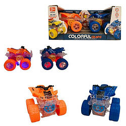 1109 YM/В Набір машин 2 штуки, світло, інерція, у дисплеї