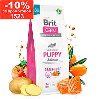 Brit Care (Брит Кеа) Dog Grain-free Puppy - Сухой беззерновой корм с лососем для щенков 12 кг