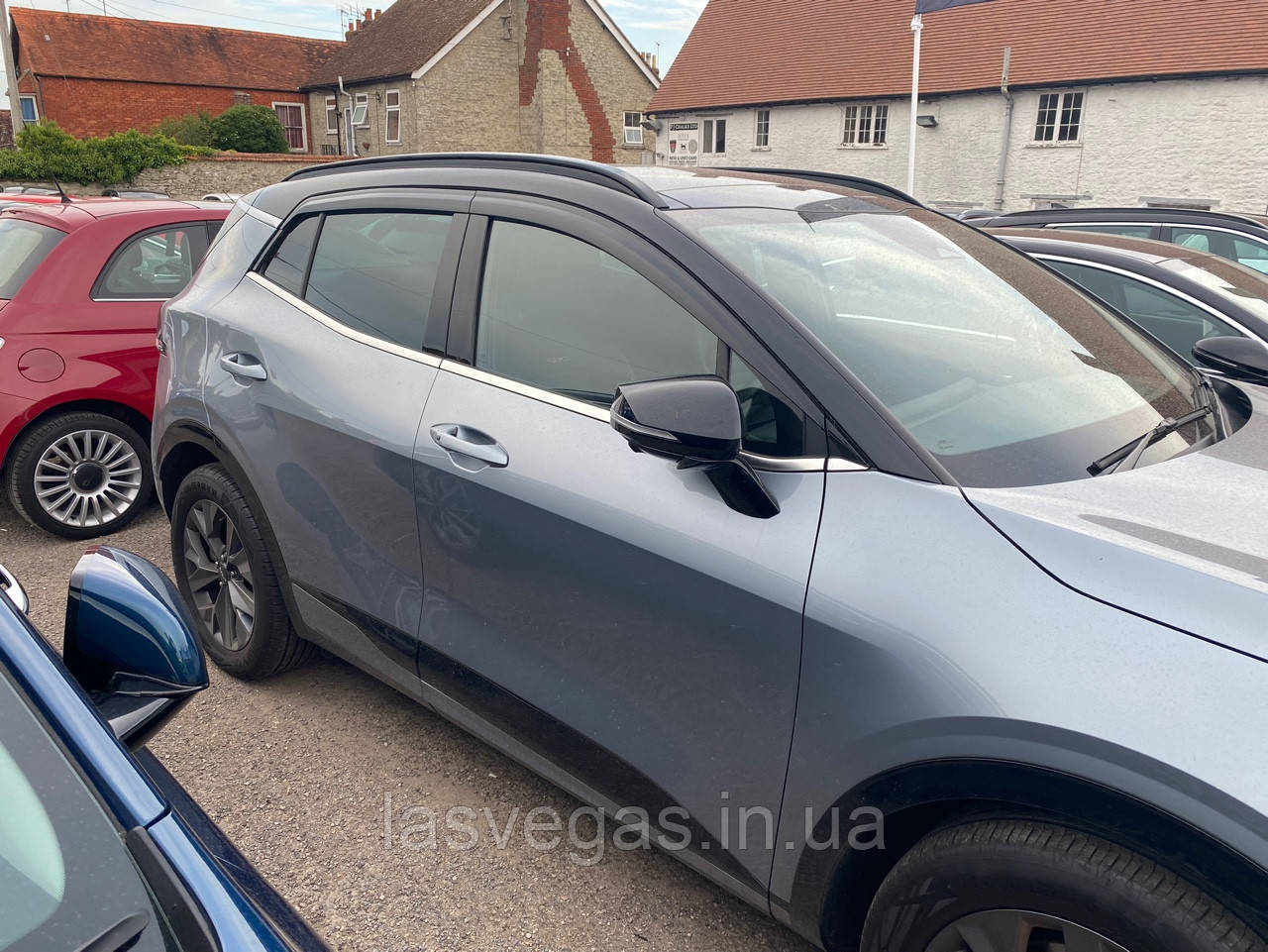 Вітровики, дефлектори вікон Kia Sportage 2022- (Autoclover/Корея)