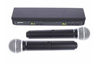 Вокальная радиосистема с двумя микрофонами SHURE BLX288E/PG58 PRF