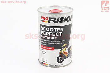 Олія 2T — мінеральна для мототехніки "SCOOTER PERFEKT", 1L