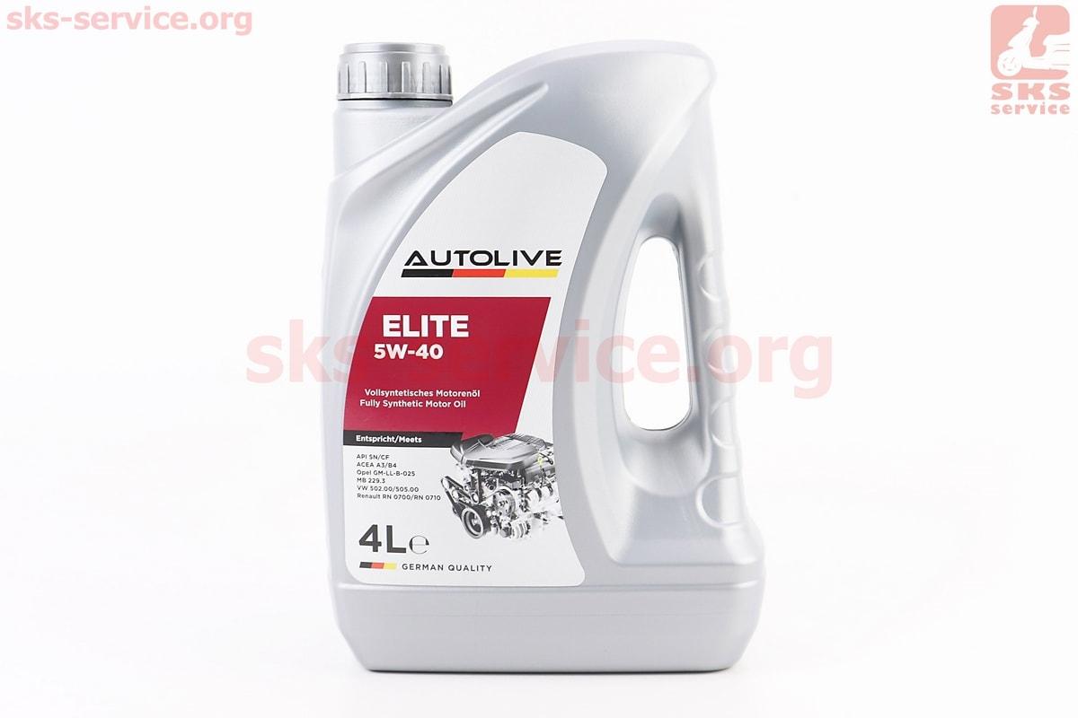 Олія 4T 5W-40 — синтетична універсальна, 4L