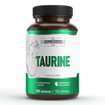 Таурин - Adrenaline Sport Nutrition Taurine 1500 mg / 100 capsules