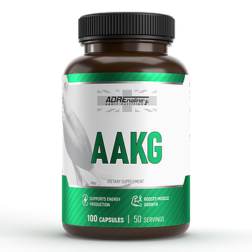 Аргінін Adrenaline Sport Nutrition AAKG 100 капсул