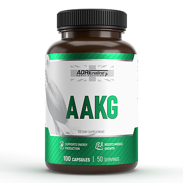 Аргінін - Adrenaline Sport Nutrition AAKG / 100 capsules