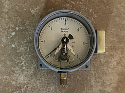 ЕКМ-1У Електроконтактний сигналізувальний манометр 6 кгс/см2 (Атм) Ф160 мм М20*1,5 (сср-НОВИ!!!