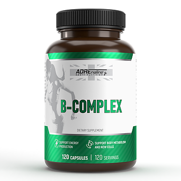 Вітаміни Adrenaline Sport Nutrition B-Complex 120 капсул