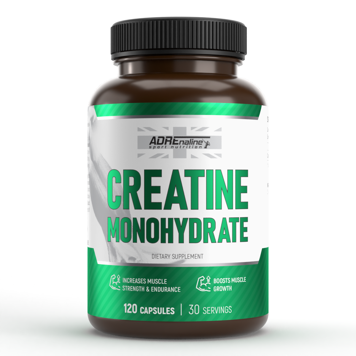 Креатин Adrenaline Sport Nutrition Creatine Monohydrate 120 капсул