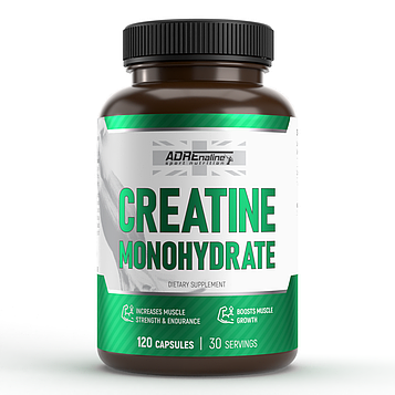 Креатин Adrenaline Sport Nutrition Creatine Monohydrate 120 капсул
