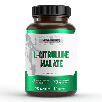 Цитрулин - Adrenaline Sport Nutrition L-Citruliline Malate / 100 capsules